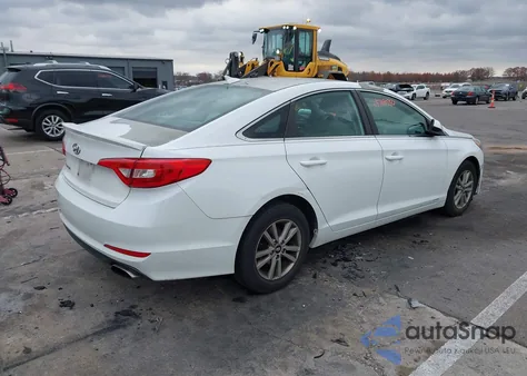 2015 Hyundai Sonata Se z USA, uszkodzony, nr VIN 5NPE24AF9FH049056